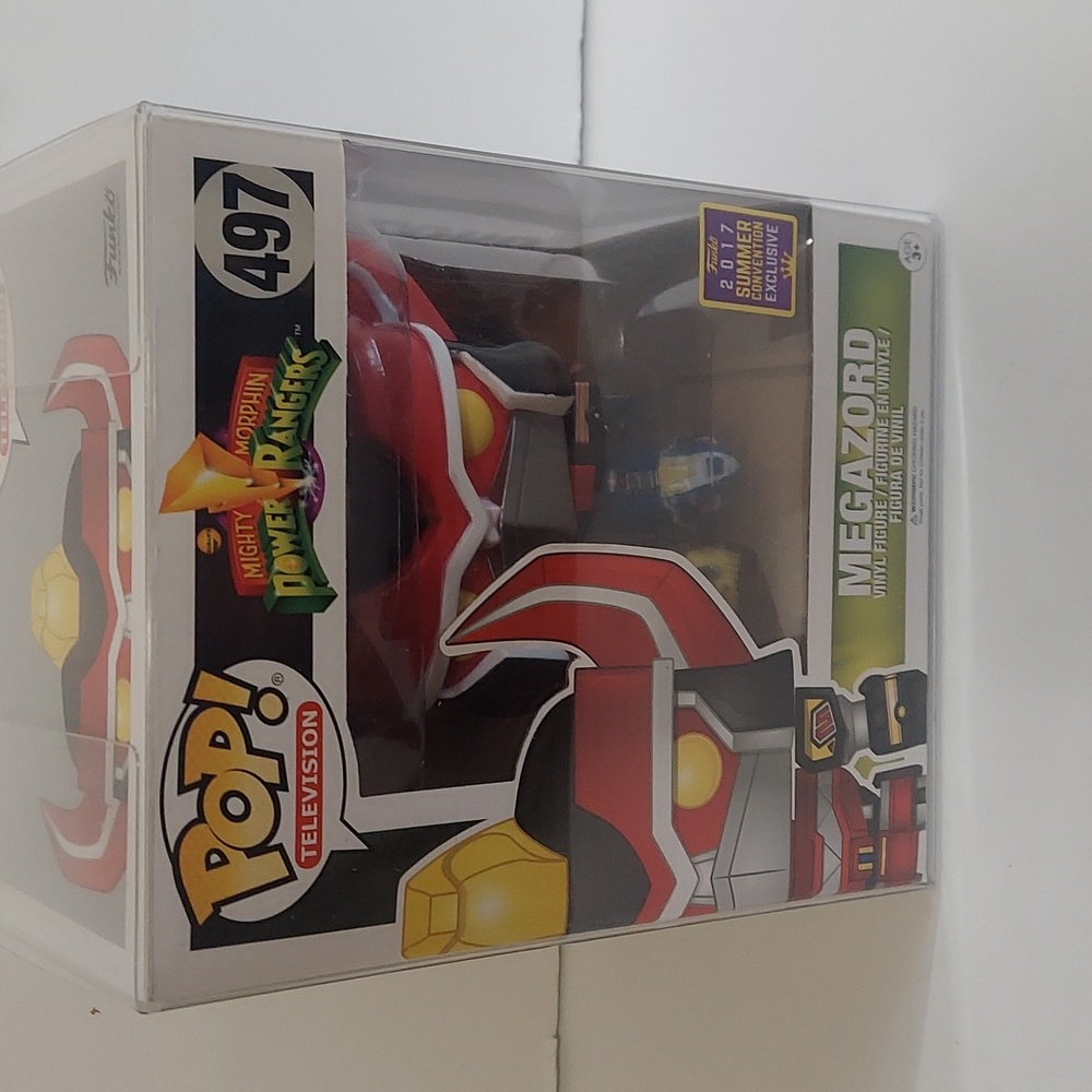 Funky pop power rangers  #497 new and sealed. 2017 summer convention exclusive.